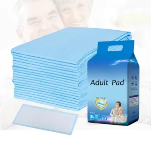 Adult Elderly Disposable Hospital Medical Underpad Incontinence Heavy Absorbent Urine Bed for Under Pads Sheet 60×90 Free Sample