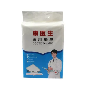 Adult Elderly Disposable Hospital Medical Underpad Incontinence High Absorbency Urine Bed Pads 3 Ply Non woven Fabric 60×90 CM