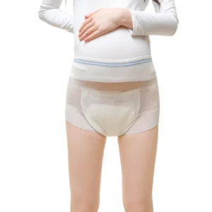 Adult Unisex Incontinence Disposable Diaper Fixation Pants With Pad