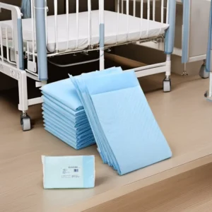 Adults Waterproof Disposable Underpads for Nursing Incontinence Blue 80×180 Bed Mattress Pee Pads Leak Guard for Men