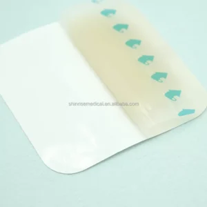 Advanced Border Type Hydrocolloid Dressing Non-Adherent CE Certified Class II Transparent Wound Care Burn Bedsore Treatment