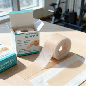 Advanced Medical Grade Silicone Scar Tape Roll Waterproof Reusable Silicone Scar Gel for Surgical Burn Keloid