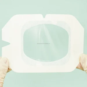 Advanced Securement Frame Style 10x12cm Transparent IV Port Dressing for Secure IV Catheter Wound Transparent Wound Dressings
