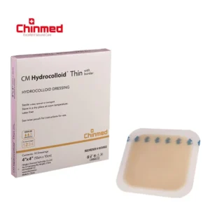 Advanced Wound Care Medical Hydrocolloid Dressing Border Wound Dressing High Absorbency Waterproof CE Certified Class II