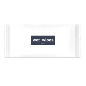 Airline Wet Wipes Lemon Scent Eco Friendly Disposable Non Woven Fabric Individually Wrapped Antibacterial Extra Soft Cleansing