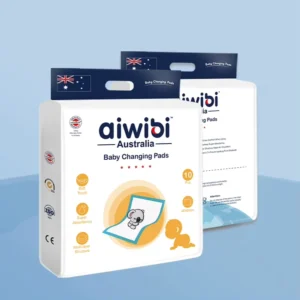 Aiwibi Brand Ultra Soft and Super Absorbent Disposable Baby Changing Pad Liners Waterproof Incontinence Bed Underpad