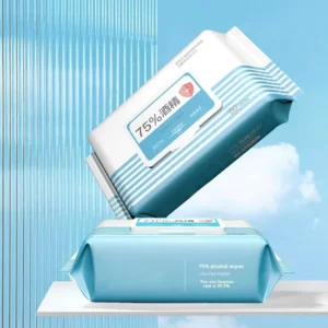 Alcohol Wipes Non Woven 80 Pieces Extra Thick Large Pack Household Antiseptic Disinfection 75% Alcohol Wet Tissues