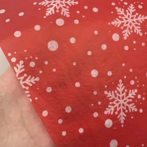 All Kinds Christmas Gift Wrapping Paper Christmas Tree Design Coated Tissue Paper 50*70cm with All Patterns
