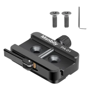 Aluminum Alloy Tripod Clamp Saddle Adapter Universal Shooting Rest for Hunting Camping Mount with Quick Release