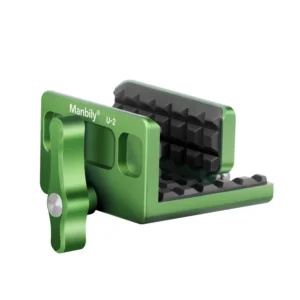 Aluminum Tripod Mount Adapter Precision Shooting Rest Universal Clamp Head Clamp Saddle for Hunting Shooting Camping