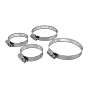 American Hose Clamp 201 Stainless Steel Pipe Clips for Pipe Tube Hosing Heavy Duty Saddle