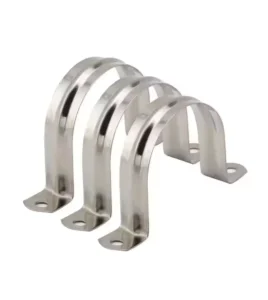 American Stainless Steel Single Hose Pipe Clamp Clip OEM Customized Colors 32 76mm Galvanized Polished Fitting German U Type