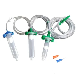 American Style Transparent Syringe Adapter 5 Piece Set Dispensing Needle Plug for Syringe Machine Machine Tools Accessories