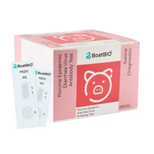 Animal Epidemics Veterinary Disease 10 Packs Cassette PEDV Antibody Test Kit