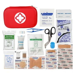 Anthrive Portable Medical Bag Emergency Waterproof Hard Shell EVA First Aid Kit Bag for Home Outdoor Travel Camping Hiking