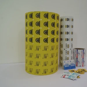 Anti Alcohol Leakage Medical Grade Aluminum Foil Composite Paper Roll for Disinfecting Wipes Packaging