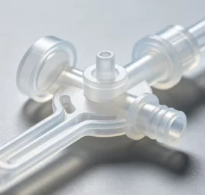 Anti-Bacterial Modified PP Injection Medical Infusion Flow Regulator Plastic Shell Parts