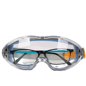 Anti Fog Fully Sealed Silicone Safety Goggles Wind & Dust Proof for Motorcycle Cycling & Rafting