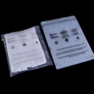 Anti Scratch Transparent PE Self Adhesive Bag Clear Plastic Seal Pouch Protect Clothes From Damage