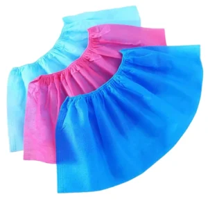 Anti Skid Waterproof PP CPE Hospital Medical Surgical Disposable Nonwoven Shoe Cover