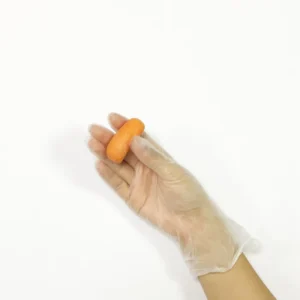Anti-Static Powder Free Disposable Gloves Hand Exam Safety Gloves in Transparent PVC Vinyl for Food Service