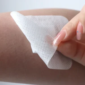 Antibacterial Disposable Medical Wound Dressing Breathable Non woven Adhesive Wound Dressing with CE ISO Certificate