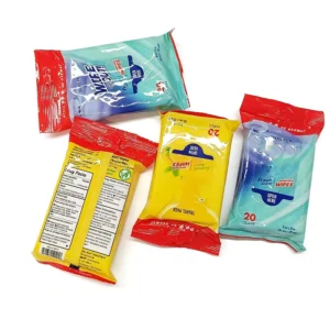 Antibacterial Fresh Scent Household Travel Pack Portable Disinfecting and Cleaning Wet Wipes Kill 99.99% Germs