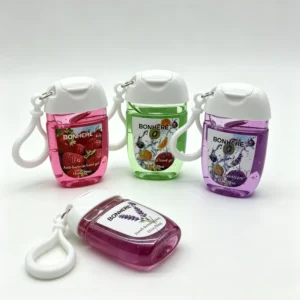 Antibacterial Hand Cleaning Gel 30ml Hand Sanitizer Disinfection Gel in Plastic Bottle with Clip