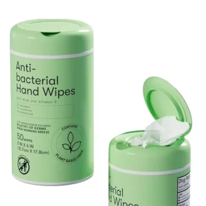 Antibacterial Hand Wipes Canister Packing Hand Wipes Disinfecting Wet Tissue