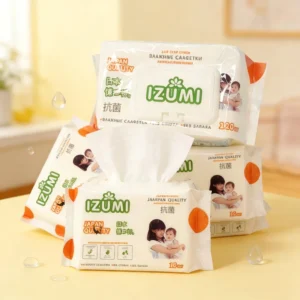 Antibacterial Wet Wipes for Cleaning Mini Pocket Eco-friendly Flushable Moist Toilet Tissue Travel Size Wet Wipes