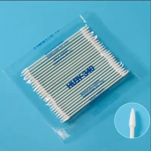 Antistatic Dust Free Cleaning Cotton Swabs for Cameras and Optical Ports Huby340 Model BB 013 Made in China