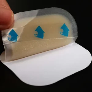 Approved Anatomical Hydrocolloid Wound Dressing Antiscratching CE Certified Waterproof High Absorbency Individual Peel Pouch