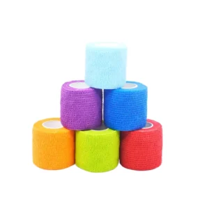 Approved CE ISO Custom Elastic 5cm Kids Bandage Self-Adhesive with Printing Factory-Supplied Cohesive Bandage
