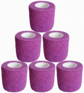 Aranea Factory Custom Color Logo Sports Protective Home Care Elastic Self Adhesive Finger Bandages