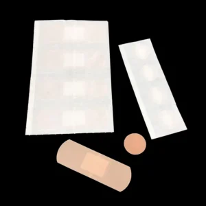 Assorted Sizes Waterproof Self adhesive 100% Breathable Elastic Cloth Band Aids for Fixation and Protect Wounds