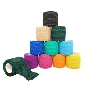 Athletic Stretch Elastic Adhesive Medical Cohesive Bandage Vet Sports Self adhesive Elastic Bandage