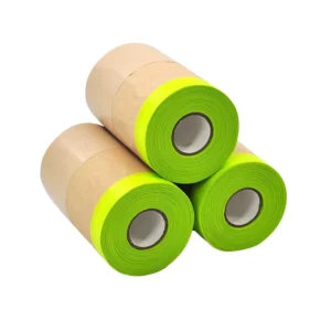 Autobody Single Sided Kraft Paper Pre Taped Masking Paper for Auto Painting