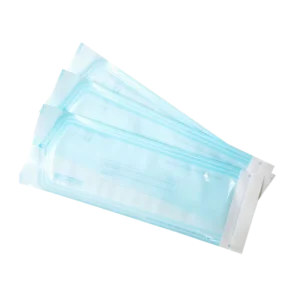 Autoclavable Self Sealing Sterilization Pouch White Plastic 200 Pcs Box Dental Use for Tools Instruments