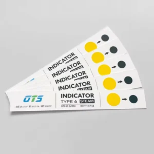 Autoclave Class 6 Chemical Steam Indicator Strip Sterilization Test Paper Card