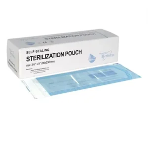 Autoclave Dry Heat 90x260mm Self-Sealing Sterilizer Pouches for Nail Tools 3 Sizes Disposable Salon Bags