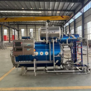 Autoclave Horizontal Retort Water Spray Sterilizer for Canned Food Meat