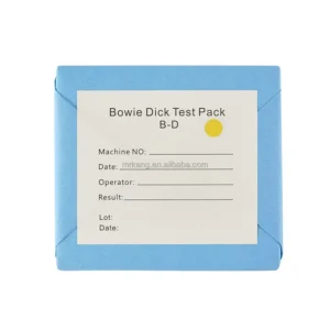 Autoclave Steam Sterilization BD Test Pack with Medical Paper for Medical Product Air Removal Effect Testing Use