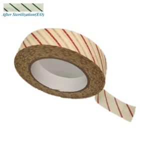 Autoclave Steam Sterilization Indicator Tape Self Adhesive Chemical Indicator Tape for Sterilization Monitoring