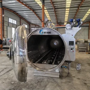 Autoclave Sterilizer Machine for Canned Tuna Retort Canning Glass Jars Bottles Tin Cans