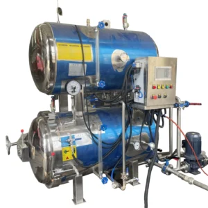 Autoclave for Tinplate Cans plastic Bottle Sterilizing Machine of Food beverage Sterilization Retort for Food