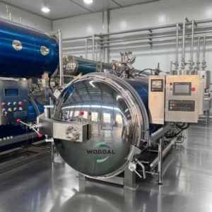 Automatic Fruit and Vegetable Water Spray Steam Autoclave Retort Sterilizer