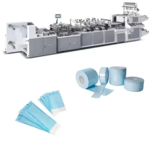 Automatic Medical Sterilized Paper Plastic Pouch Roll Making Machine for Dental Dentistry Surgical Surgery Tools