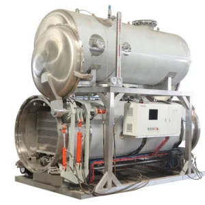 Automatic New Water Immersion Retort for Canned Tuna High Efficiency Sterilization Equipment 304 Stainless Steel SIEMENS Control