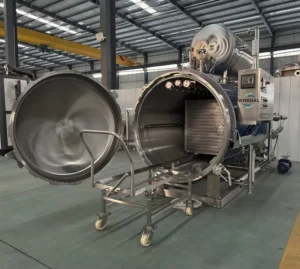 Automatic Retort Food Sterilizer Machine Ready to Eat Meal Sterilizing Autoclave