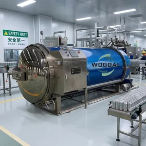 Automatic Retort Machine for Pouch Food Production Aluminum Cans Milk Coffee Sterilizer Autoclave